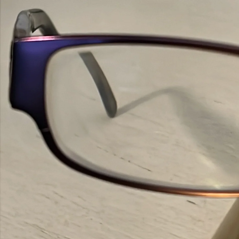 Tory Burch TY 1001 eyeglass frames plum with case